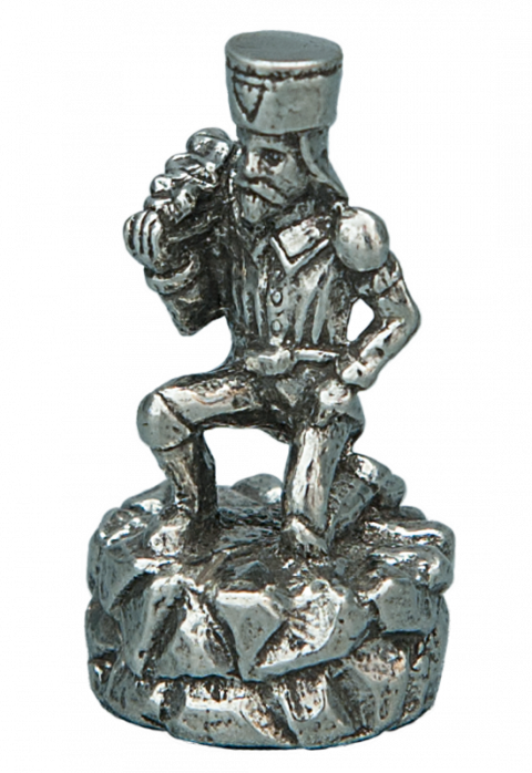 Bergmann kniend klein