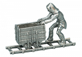 Erzsucher Hunt/Figur/Gleis