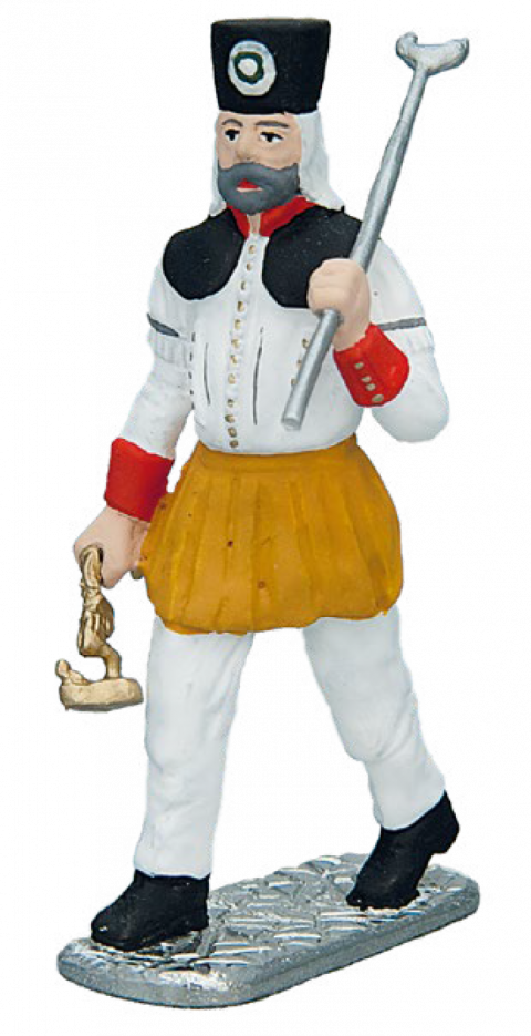 Schwefelhüttenarbeiter bunt