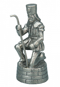 Hüttenmann kniend