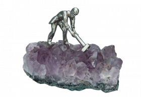 Erzsucher Amethyst, 1 Figur