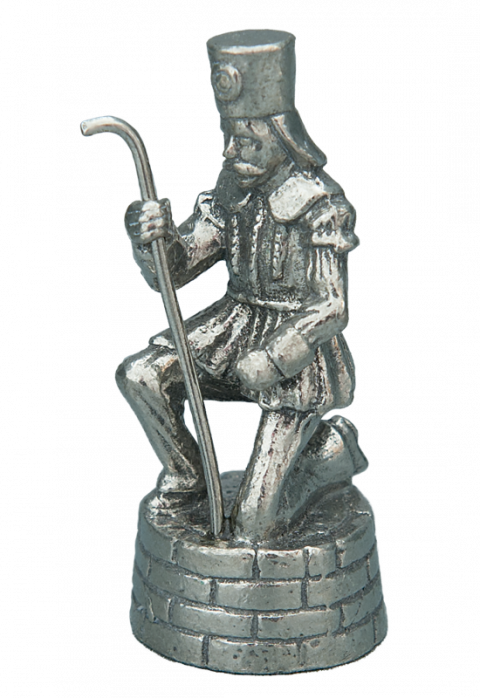 Hüttenmann kniend